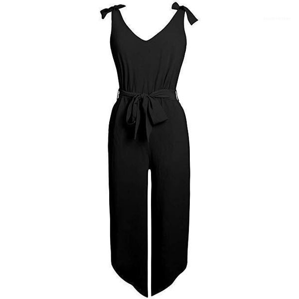 size clothing bow sleeveless v neck loose womens jumpsuits irregular length women rompers summer capris plus, Black;white
size clothing bow sleeveless v neck loose womens jumpsuits irregular length women rompers summer capris plus, Black;white