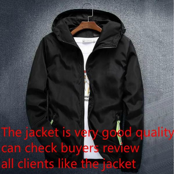 fashion mens jackets coat autumn hooded jacket with letters windbreaker zipper hoodies for men sportwear clothes, Black;brown
fashion mens jackets coat autumn hooded jacket with letters windbreaker zipper hoodies for men sportwear clothes, Black;brown