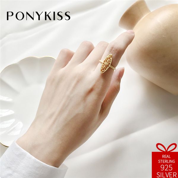 ponykiss classic 100% 925 sterling silver adjustable opening hollow oval ring jewelry women birthday dancing party gift, Golden;silver
ponykiss classic 100% 925 sterling silver adjustable opening hollow oval ring jewelry women birthday dancing party gift, Golden;silver