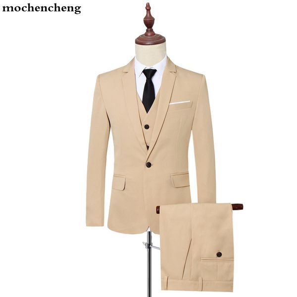 2019 men clothes mens suit with pant vest solid business casual suit man dress slim fit wedding formal suits for men, White;black
2019 men clothes mens suit with pant vest solid business casual suit man dress slim fit wedding formal suits for men, White;black