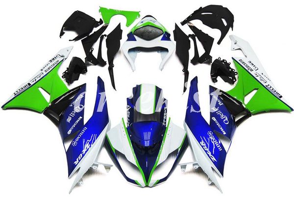 4gifts new abs motorcycle fairings kits fit for kawasaki ninja zx-6r 636 2009 2010 2011 2012 09 10 11 12 bodywork set green blue
4gifts new abs motorcycle fairings kits fit for kawasaki ninja zx-6r 636 2009 2010 2011 2012 09 10 11 12 bodywork set green blue