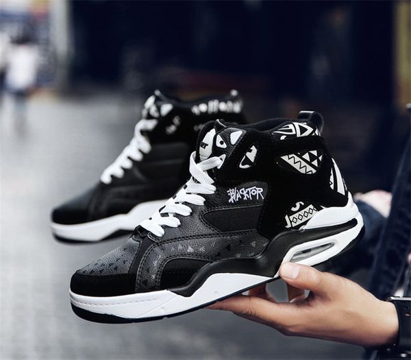 2018 new men's large size high-basketball shoes casual sports running shoes shock absorption non-slip men's shoes
2018 new men's large size high-basketball shoes casual sports running shoes shock absorption non-slip men's shoes