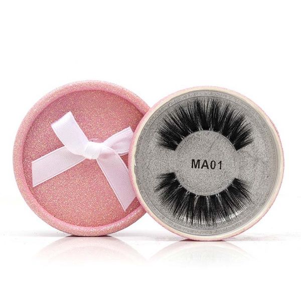 delicate pink round box gift mink eyelashes full strip handmade natural volume soft fake eyelashes 10pairs/lot
delicate pink round box gift mink eyelashes full strip handmade natural volume soft fake eyelashes 10pairs/lot