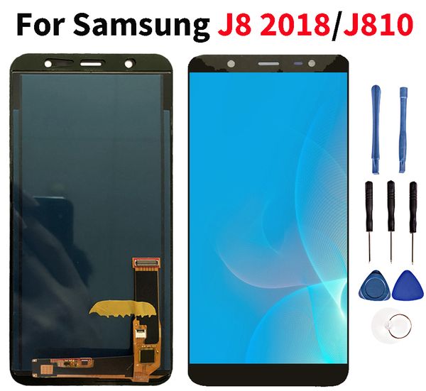 Дисплей для Samsung Galaxy J8 2018 J810 ЖК-дисплей с сенсорным экраном Регулировка яркости па
Дисплей для Samsung Galaxy J8 2018 J810 ЖК-дисплей с сенсорным экраном Регулировка яркости па