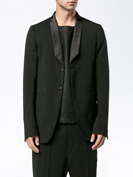 2019 men's new fashion hair stylist fashion walk-show green collar suit jacket plus size singer, White;black
2019 men's new fashion hair stylist fashion walk-show green collar suit jacket plus size singer, White;black