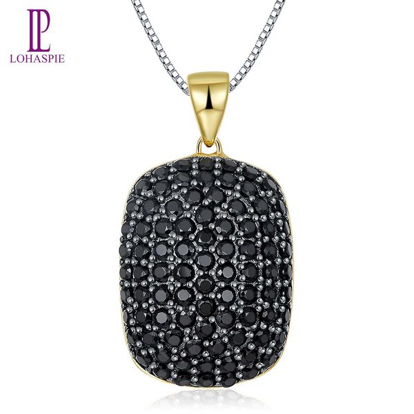 yellow gold plated necklace pendant for women's gift natural black spinel solid 925 sterling silver micro-set gemstone fine jewelry new
yellow gold plated necklace pendant for women's gift natural black spinel solid 925 sterling silver micro-set gemstone fine jewelry new