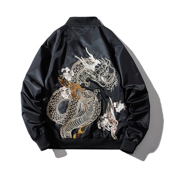 mens spring autumn winter casual dragon baseball jackets coats loose fashion hip hop male jackets plus size, Black;brown
mens spring autumn winter casual dragon baseball jackets coats loose fashion hip hop male jackets plus size, Black;brown
