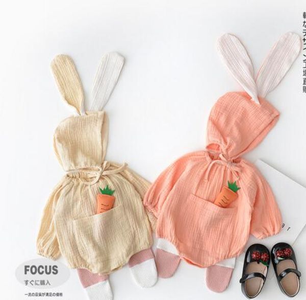 INS new arrivals baby girl kids climbing romper Long Sleeve Spring Round Collar Romper + Rabbit hat 100% cotton girl rompers 0-2T
INS new arrivals baby girl kids climbing romper Long Sleeve Spring Round Collar Romper + Rabbit hat 100% cotton girl rompers 0-2T