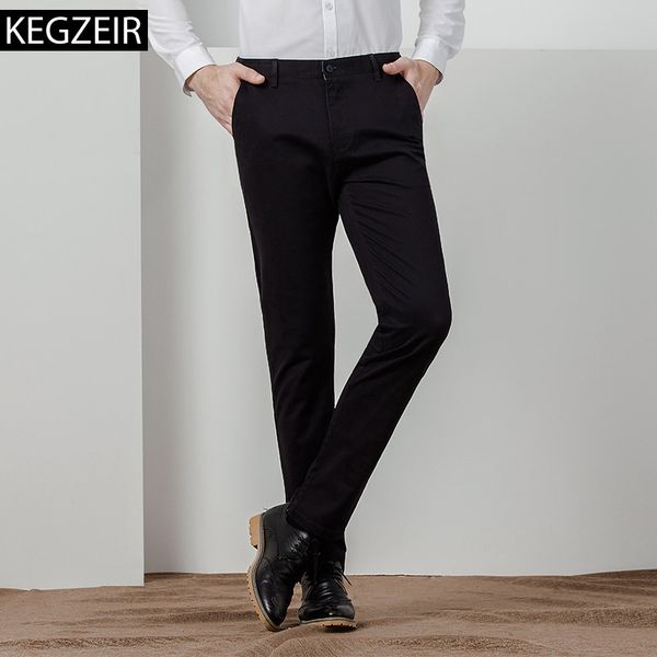 brand spring winter business casual pants men straight slim fit mens trousers stretch warm zipper pants for men broek mannen, Black
brand spring winter business casual pants men straight slim fit mens trousers stretch warm zipper pants for men broek mannen, Black