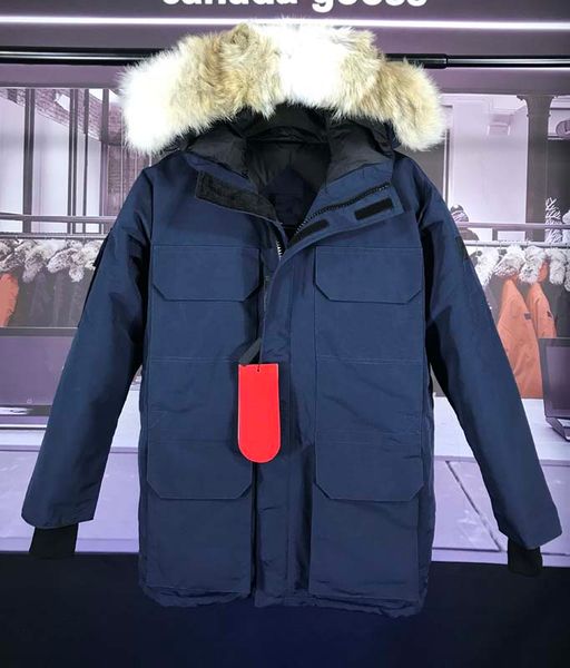 dhl winter new brand canada women's goose down bomber hooded warm coat fur windbreaker parka and wolf fur coat, Black
dhl winter new brand canada women's goose down bomber hooded warm coat fur windbreaker parka and wolf fur coat, Black