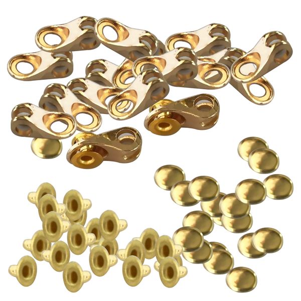 20 sets alloy lace hooks with rivets shoelace buckles repair hunting & hiking boots or for fashion boots, Black
20 sets alloy lace hooks with rivets shoelace buckles repair hunting & hiking boots or for fashion boots, Black