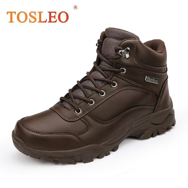 39-46 winter boots men big size 2019 men winter shoes brown black boots