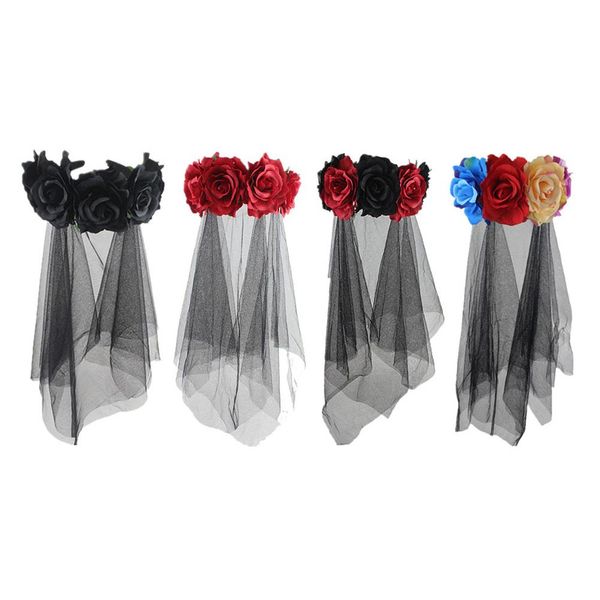 christmas party headdress simulate flower black mesh headband for women handmade hair hoop hair accessories 106
christmas party headdress simulate flower black mesh headband for women handmade hair hoop hair accessories 106