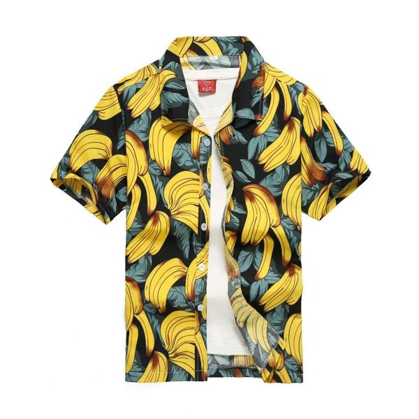 men's casual shirts hawaiian surf short sleeve beach shirt men summer fashion palm tree banana print tropical camisa masculina party ho, White;black
men's casual shirts hawaiian surf short sleeve beach shirt men summer fashion palm tree banana print tropical camisa masculina party ho, White;black