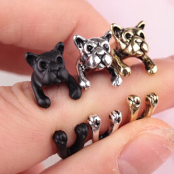 personalized cute animal dog opening ring adjustable alloy hippie chic retro rings for women girls jewelry gold silver color, Golden;silver
personalized cute animal dog opening ring adjustable alloy hippie chic retro rings for women girls jewelry gold silver color, Golden;silver