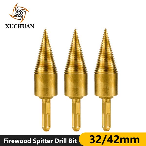 firewood splitter machine drill tin coating round/hex/triangle shank for wood cut tool hss drilling wood split cone drill bits
firewood splitter machine drill tin coating round/hex/triangle shank for wood cut tool hss drilling wood split cone drill bits