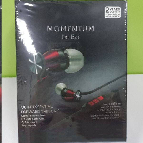 Momentum M2 IEi/IEG In-Ear Stereo Headphones For Iphone Samsung Black Chrome High Quality 10pcs DHL Free Shipping
Momentum M2 IEi/IEG In-Ear Stereo Headphones For Iphone Samsung Black Chrome High Quality 10pcs DHL Free Shipping