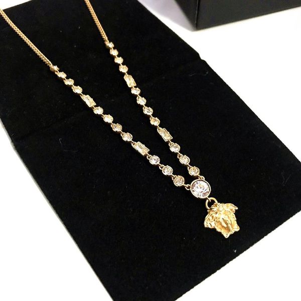 europe and the united states new beauty head pendant with diamond designer jewelry luxury seiko wild designer necklace, Silver
europe and the united states new beauty head pendant with diamond designer jewelry luxury seiko wild designer necklace, Silver