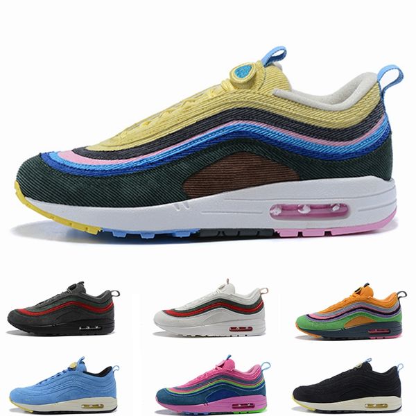 Новый 97 Шон Wotherspoon мужчины кроссовки ТОП 97s женщины яркий серы мульти желтый синий
Новый 97 Шон Wotherspoon мужчины кроссовки ТОП 97s женщины яркий серы мульти желтый синий