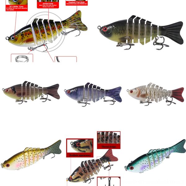h8ict fishing luya hard bait 10cm * 15.5g built-in steel ball bionic bait long sfake bait
h8ict fishing luya hard bait 10cm * 15.5g built-in steel ball bionic bait long sfake bait