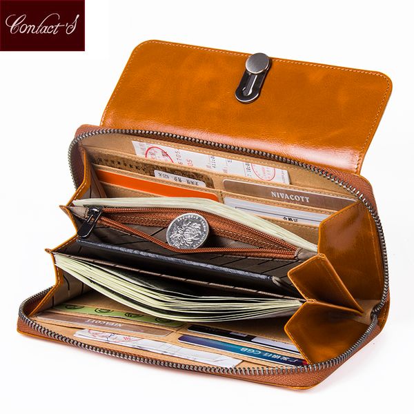 high capacity fashion women wallets long design 2018 retro genuine leather wallet clutch coin purse lady bag for iphone x, Red;black
high capacity fashion women wallets long design 2018 retro genuine leather wallet clutch coin purse lady bag for iphone x, Red;black