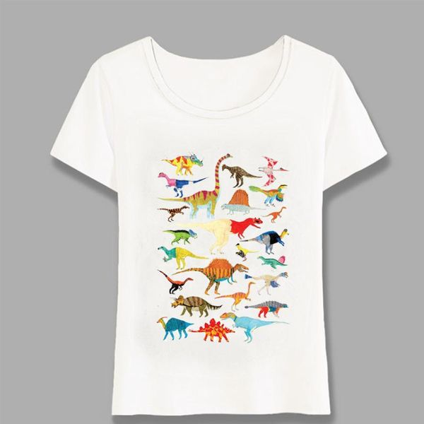super cute dinosaur cartoon t-shirt women short sleeve strange animal design casual hipster cool ladies tees harajuku, White
super cute dinosaur cartoon t-shirt women short sleeve strange animal design casual hipster cool ladies tees harajuku, White