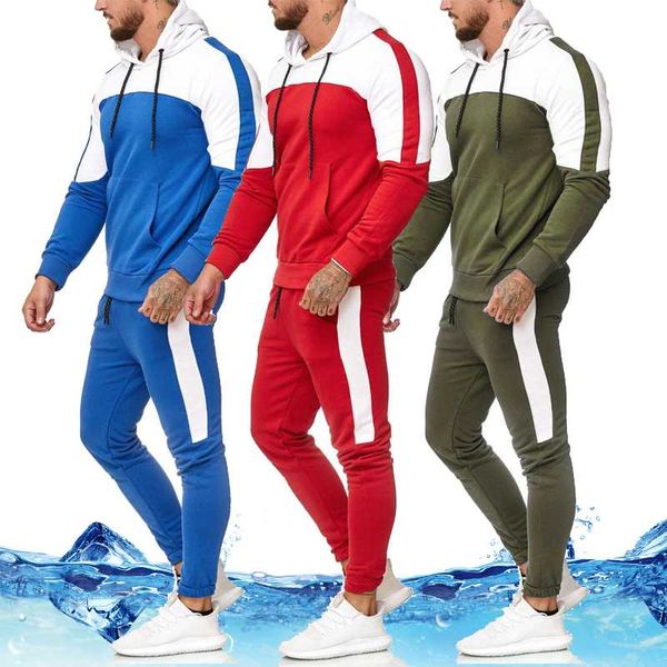 mens tracksuit jogging suit side stripe hoodies set man fleece hoodies and pants male work out clothes jogger set gym clothing, Gray
mens tracksuit jogging suit side stripe hoodies set man fleece hoodies and pants male work out clothes jogger set gym clothing, Gray