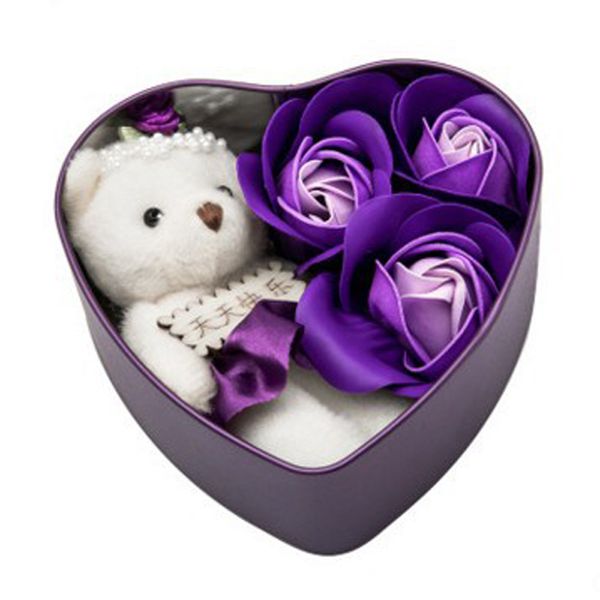 heart-shaped rose soap flower with plush animal toys bear doll romantic wedding party flower petals decor party toys with box
heart-shaped rose soap flower with plush animal toys bear doll romantic wedding party flower petals decor party toys with box