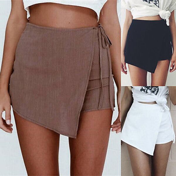 summer casual shorts beach high waist short fashion lady's women, White;black
summer casual shorts beach high waist short fashion lady's women, White;black