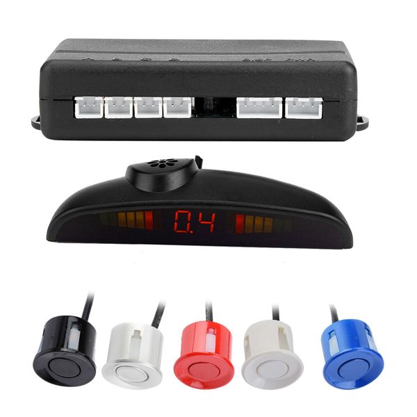 car english voice broadcast reverse backup parking detector system with 4 radar sensor accesorios automovil araba aksesuar
car english voice broadcast reverse backup parking detector system with 4 radar sensor accesorios automovil araba aksesuar