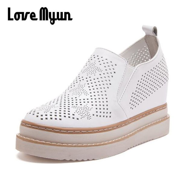 new arrival women creepers casual breathable flat platform shoes woman summer casual genuine leather thick sole shoes ll-21, Black
new arrival women creepers casual breathable flat platform shoes woman summer casual genuine leather thick sole shoes ll-21, Black