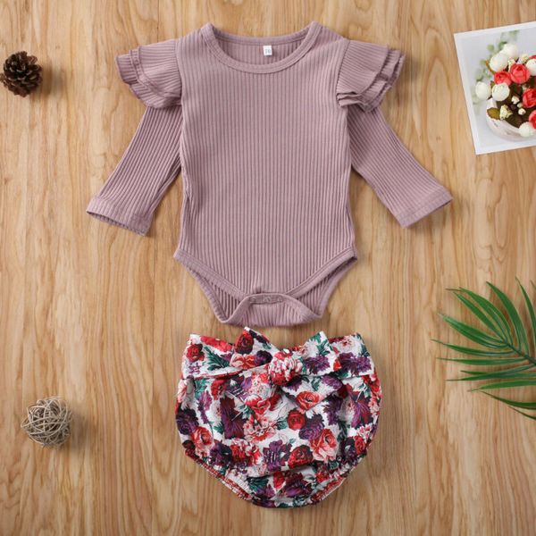 малыш девочка одежда с длинным рукавом ползунки топы + цветок брюки наряды наборы, White
малыш девочка одежда с длинным рукавом ползунки топы + цветок брюки наряды наборы, White