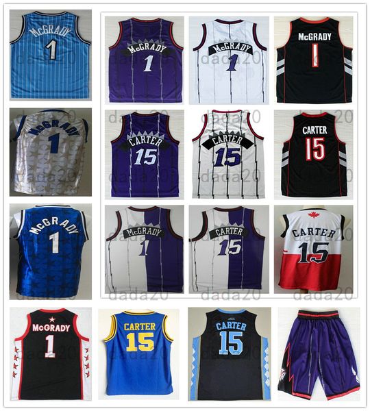 Retro titched tracy 1 mcgrady jer ey color purple white black ba ketball vince 15 carter jer ey men youth kid
Retro titched tracy 1 mcgrady jer ey color purple white black ba ketball vince 15 carter jer ey men youth kid