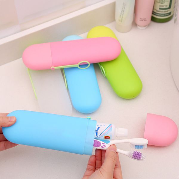 portable travel toothbrush holder cover case bathroom accessories plastic storage cup hiking camping toothpaste holder 
portable travel toothbrush holder cover case bathroom accessories plastic storage cup hiking camping toothpaste holder