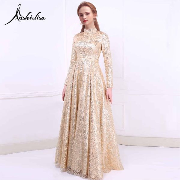 anshirlisa women gold long sleeve muslim luxury formal evening dress long modest elegant vintage party gown silver pink prom, White;black
anshirlisa women gold long sleeve muslim luxury formal evening dress long modest elegant vintage party gown silver pink prom, White;black