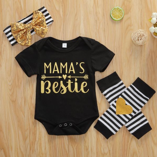 0-12m newborn baby girls boys kids clothes sets letter print short sleeve romper+striped leg warmers+headband, White
0-12m newborn baby girls boys kids clothes sets letter print short sleeve romper+striped leg warmers+headband, White