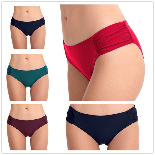 two-piece suits women swimwear bikini bottom solid short ruched swimsuit briefs plus size beach-pant female underwear swimming beach wear
two-piece suits women swimwear bikini bottom solid short ruched swimsuit briefs plus size beach-pant female underwear swimming beach wear