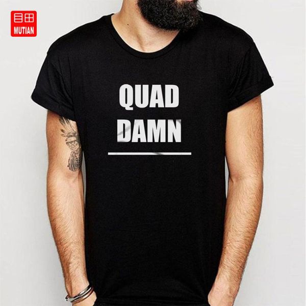 quad damn t shirt, White;black
quad damn t shirt, White;black