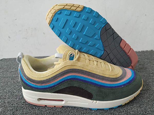 с коробкой 2019 Sean Wotherspoon x 97 VF SW гибридные мужские и женские кроссовки для мужчин бренд дизайнер кроссовки Us5.5-13
с коробкой 2019 Sean Wotherspoon x 97 VF SW гибридные мужские и женские кроссовки для мужчин бренд дизайнер кроссовки Us5.5-13