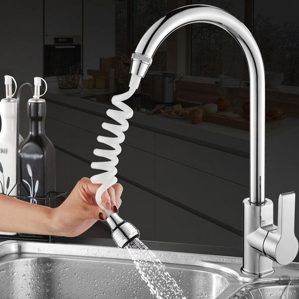 1pc white home kitchen faucet extension extender long hose portable retractable foaming shower faucet durable
1pc white home kitchen faucet extension extender long hose portable retractable foaming shower faucet durable