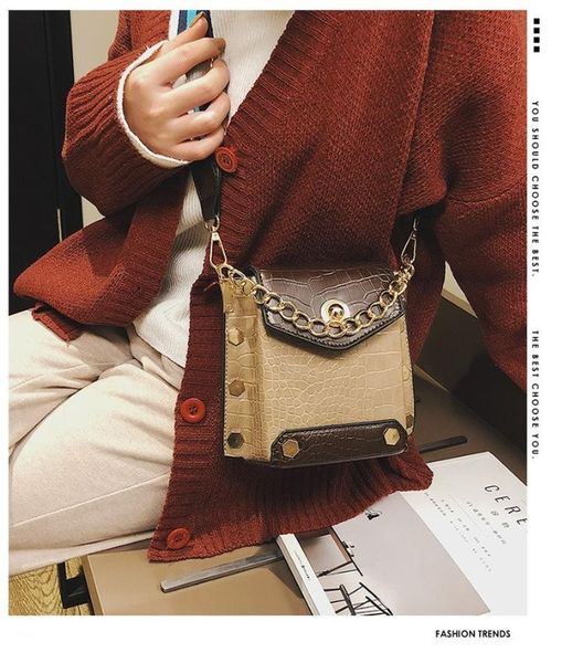 retro patchwork chain shoulder bags texture mini evening messenger bags female rivet elegant fashion indie hipster crossbody bag
retro patchwork chain shoulder bags texture mini evening messenger bags female rivet elegant fashion indie hipster crossbody bag