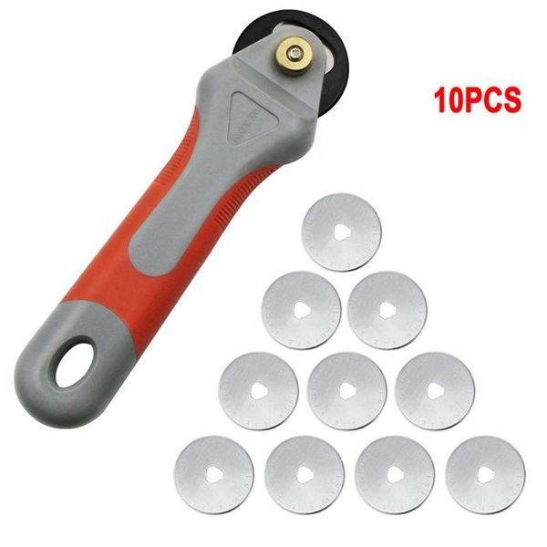 sewing 45mm needlework paper portable anti slip handle circular quilting leather manual home rotary cutter patchwork craft
sewing 45mm needlework paper portable anti slip handle circular quilting leather manual home rotary cutter patchwork craft