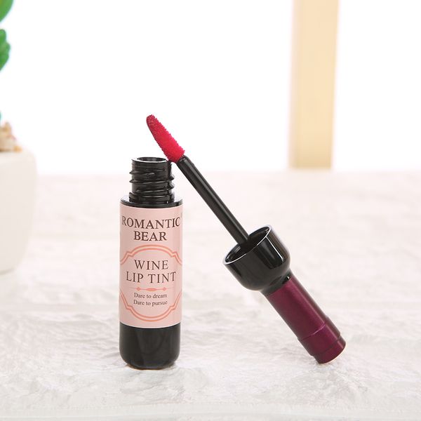 romantic bear wine liquid lipsticks cosmetics matte color waterproof long-lasting lipgloss 6 colors available dhl free
romantic bear wine liquid lipsticks cosmetics matte color waterproof long-lasting lipgloss 6 colors available dhl free
