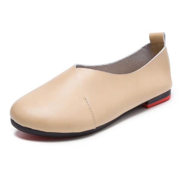 2019 genuine leather splicing loafers retro soft sole non-slip flats shoes women spring summer casual women flat shoes, Black
2019 genuine leather splicing loafers retro soft sole non-slip flats shoes women spring summer casual women flat shoes, Black