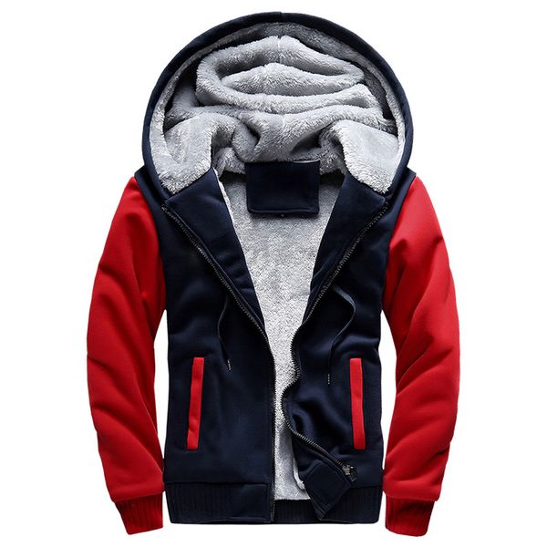 european size 5xl winter thick warm coat fleece zipper mens jacket hoodies coat sportwear cotton male streetwear;ya504, Black
european size 5xl winter thick warm coat fleece zipper mens jacket hoodies coat sportwear cotton male streetwear;ya504, Black