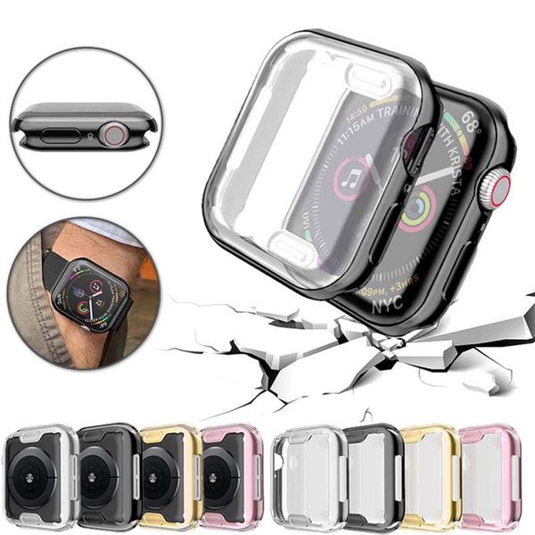 360 full protection soft tpu front screen protector electroplated plating case for apple watch series 3 2 1 38mm 42mm iwatch 4 5 44mm 40mm
360 full protection soft tpu front screen protector electroplated plating case for apple watch series 3 2 1 38mm 42mm iwatch 4 5 44mm 40mm