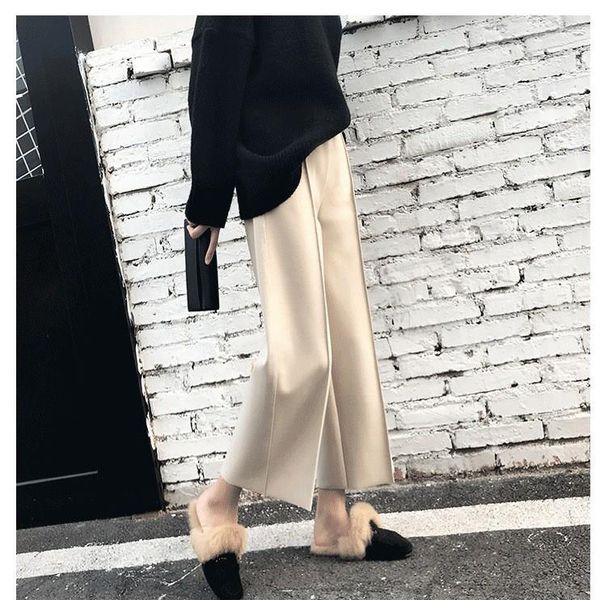 женщины vintage свободных брюки твердых карманные брюки широкие брюки ноги пяты высокая талия, Black;white
женщины vintage свободных брюки твердых карманные брюки широкие брюки ноги пяты высокая талия, Black;white