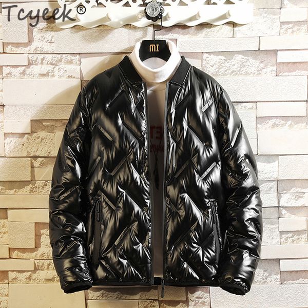 tcyeek winter down jacket men thick warm ultralight 80% white duck down coat male brand fashion mens cloth casual outwear lw2209, Black
tcyeek winter down jacket men thick warm ultralight 80% white duck down coat male brand fashion mens cloth casual outwear lw2209, Black