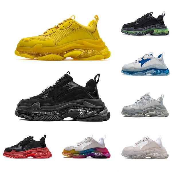 paris 17fw triple s designer casual shoes old dad sneakers triple black white mens womens platform sports size 36-45 drop shipping
paris 17fw triple s designer casual shoes old dad sneakers triple black white mens womens platform sports size 36-45 drop shipping
