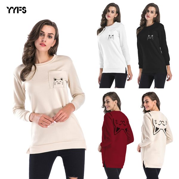 2020 spring popular round neck womens cartoon printed fleece midi sweater casual shirt women, Black
2020 spring popular round neck womens cartoon printed fleece midi sweater casual shirt women, Black